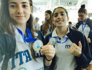 Le siciliane Elena Vella e Costanza Verona