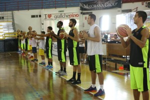 I giocatori del Basket Barcellona
