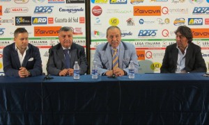 Argurio, Gugliotta, Stracuzzi e Manfredi in conferenza stampa