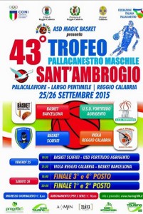 Locandina Trofeo Sant'Ambrogio