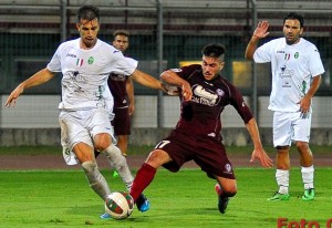 Ancora Padulano in occasione della sfida tra Arezzo e Pordenone