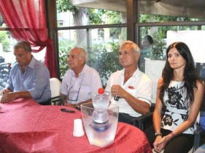 Burrascano (Dg),   Omodei (pres)-Giusi (Dt)  e mister Norma Pilota