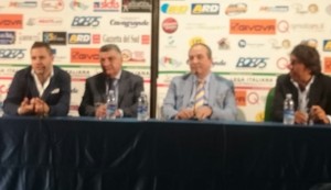 Ancora i quattro protagonisti della conferenza stampa