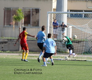 Il gol della Jonica firmato Lu Vito