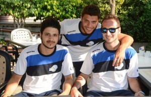 Lavecchia, Graziano e Chieco del Voley Brolo