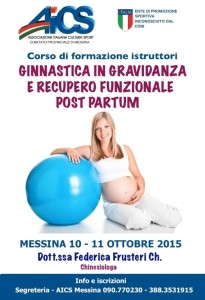 Locandina corso AICS Messina