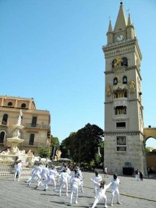 The Greatest Fencing Flashmob in the World a Messina
