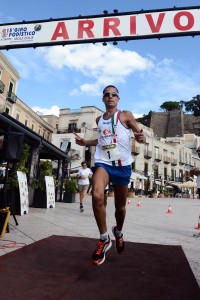 Il vincitore Salvatore Franzese
