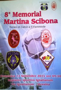 La locandina del Memorial Martina Scibona