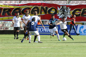 Una fase del match