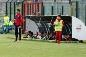 Giorgio Galluzzo in panchina