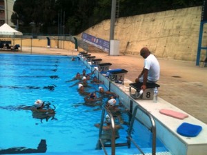 La Wp Despar in allenamento
