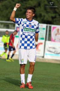 Max Lucarelli, autore del gol partita