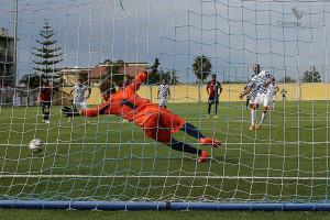 Rete del pareggio su calcio di rigore ad opera del capitano Russo