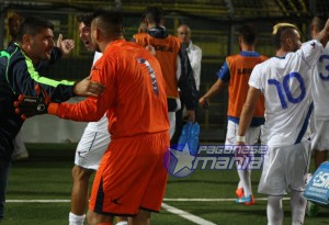 La Paganese celebra il primo posto in classifica