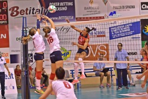 Un Attacco del Santa Teresa nel match di Maglie
