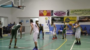 Una fase del mathc fra Vigor Santa Croce e Pol. Aretusa