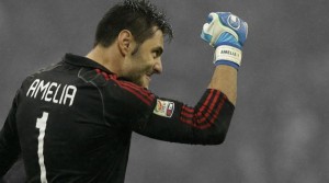 Marco Amelia, trasferitosi da poco al Chelsea