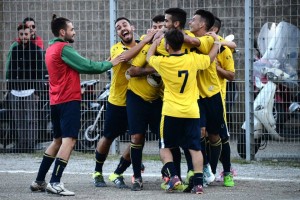 La gioia dei giocatori del Camaro
