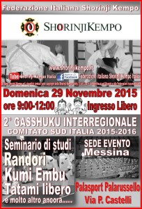 Secondo gasshuku a Messina