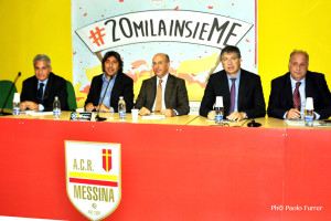 I protagonisti della conferenza stampa dedicata al progetto #20milainsieME