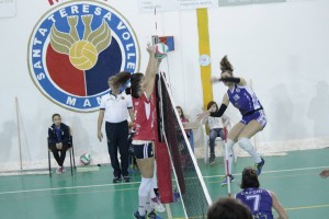 Funziona il muro del Santa Teresa Volley