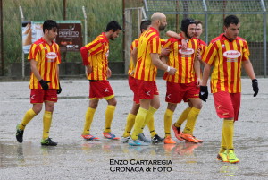 L'esultanza dopo il gol dello 0-1