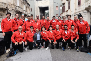 La Pallavolo Messina al gran completo
