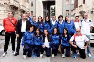 L'organico della "Cresci in rete" che parteciperà al prossimo campionato di serie C