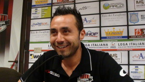 Il tecnico del Foggia De Zerbi
