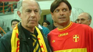 Il Professore con Totò Schillaci