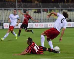 Burzigotti in tackle