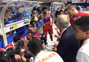 La panchina della Consultinvest Pesaro