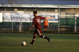 Cristian Ferraù con la maglia del Torino