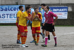 Severino ha appena estratto il rosso nei confronti di Ioppolo