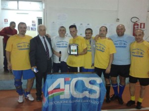 Premiazione squadra vincitrice