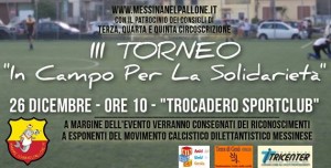 Torneo In campo per la solidarietà