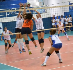 Caterina Barbera in attacco