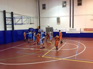 Fase di gioco Spadafora-Fp Sport