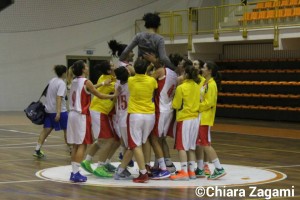 Il Cus Unime festeggia il successo (foto Zagami)