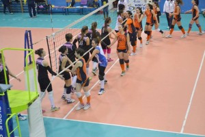 Savio-Messana Tremonti, il saluto delle due squadre