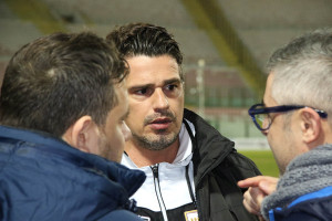 Di Napoli a colloquio con il ds Argurio e l'avvocato Villari