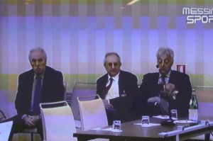 Alcuni avvocati in aula per il dibattimento