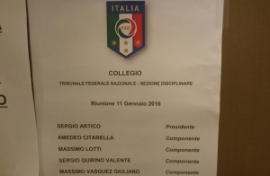 La composizione della Sezione Disciplinare del Tribunale Federale Nazionale