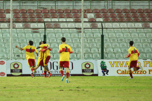 Il Benevento esulta al San Filippo