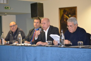 Germanà nel corso della presentazione ufficiale