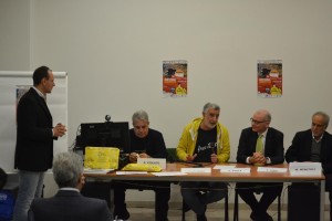 Un momento della conferenza stampa di presentazione