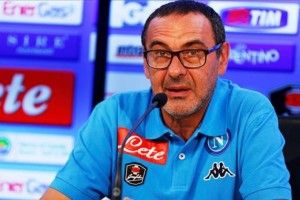 Maurizio Sarri, allenatore del Napoli