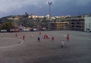 Una fase del derby Messana-Città di Messina