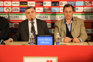 I vice-presidenti dell'ACR Messina Gugliotta ed Oliveri